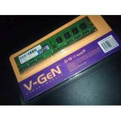 Memory V-Gen DDR3 4GB PC 12800 RAM Vgen 